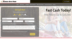 Desktop Screenshot of georgiaautopawninc.com